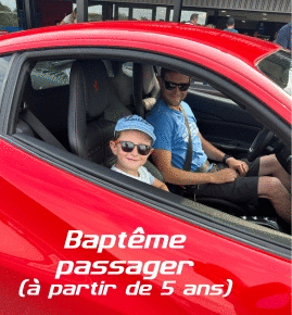 Stage de pilotage Bapteme